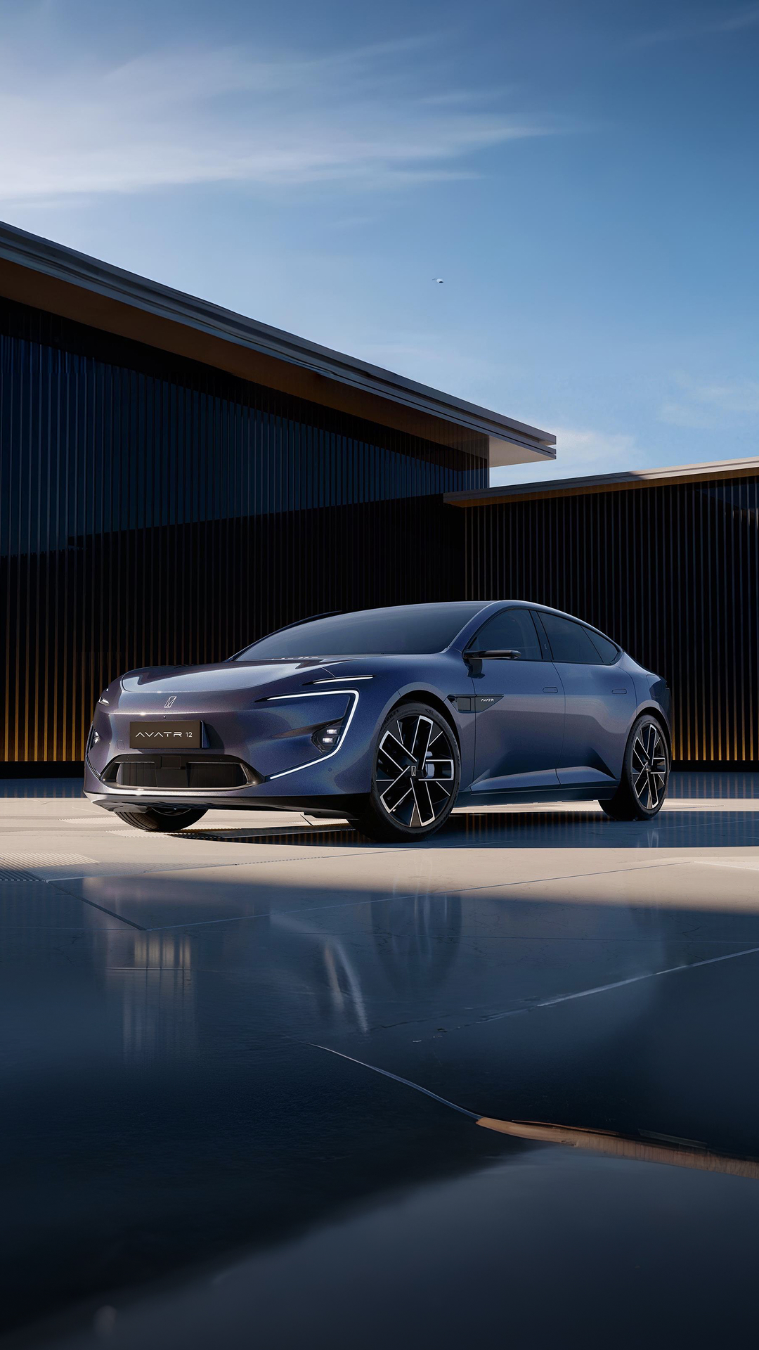 AVATR 12 — впервые в России. <br>Автомобили едут в Панавто