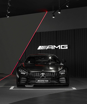 Самый большой склад Mercedes-Benz